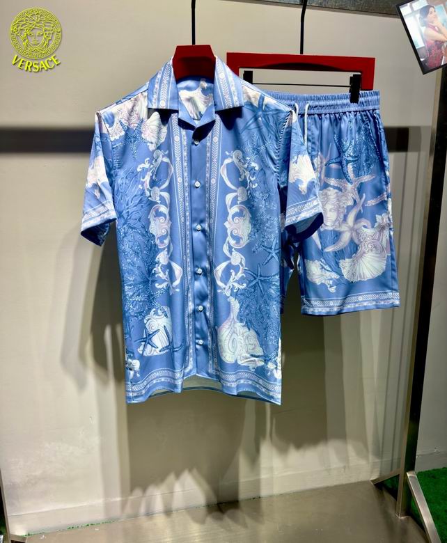 Versace Shirt & Shorts Set ID:20250801-199